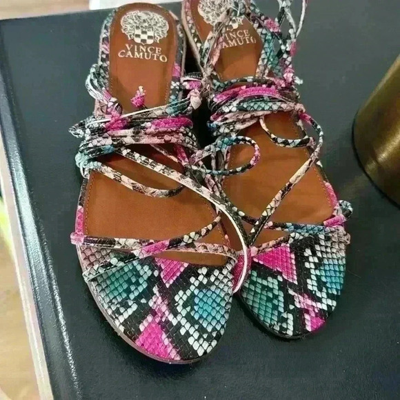 Vince Camuto lace up sandals size 9 - Picture 2 of 5